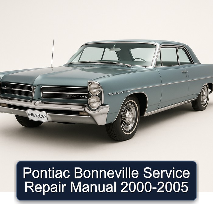 Pontiac Bonneville Manual de servicio y reparación 2000-2005