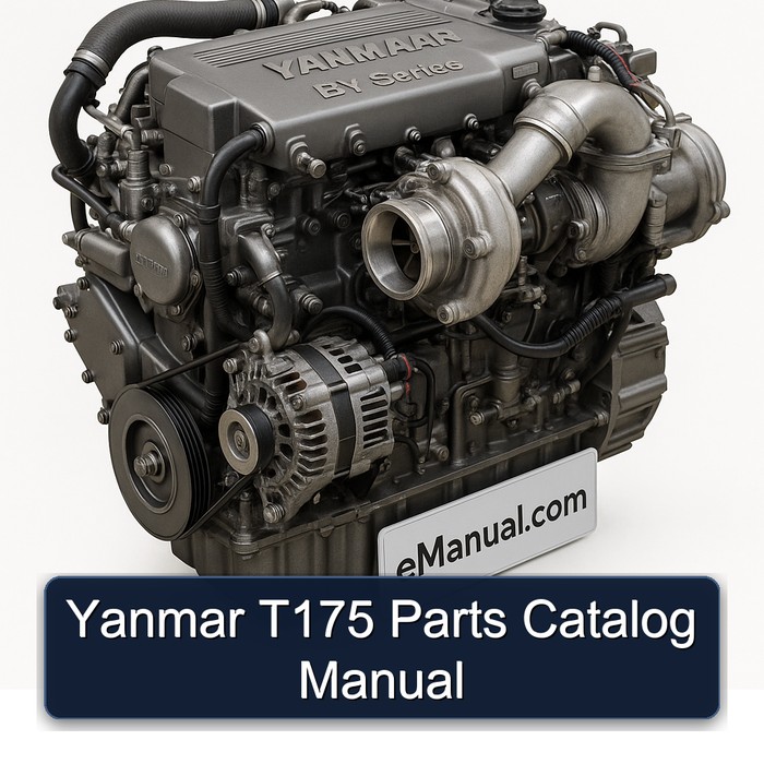 Yanmar T175 Parts Catalog Manual