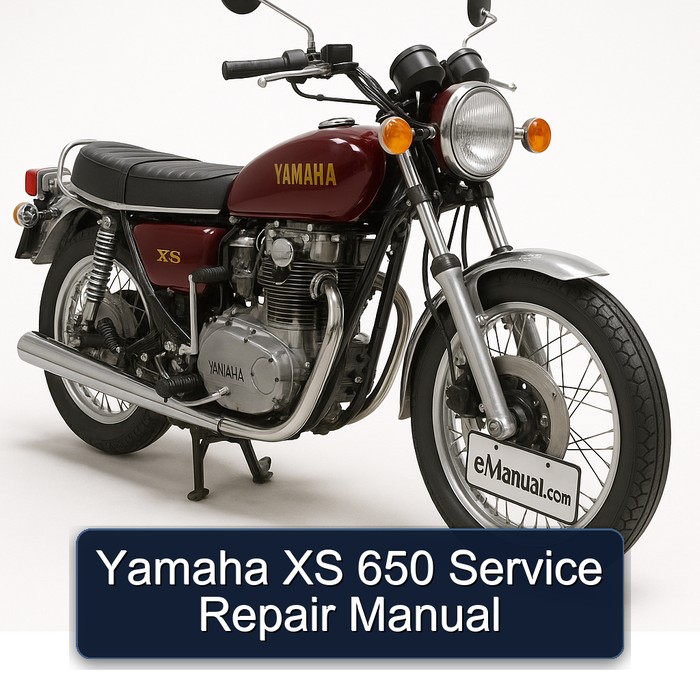 Yamaha XS 650 Service Repair Manual