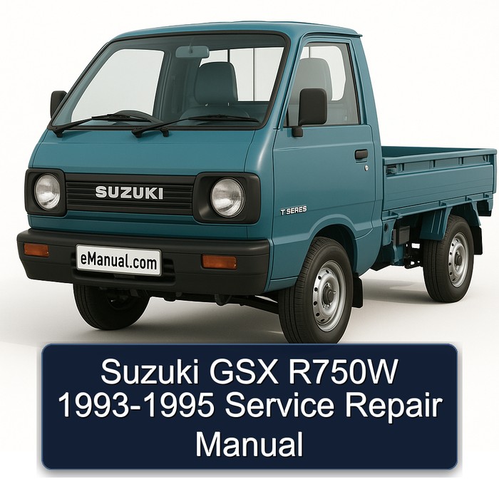 Suzuki GSX R750W 1993-1995 Manual de servicio y reparación