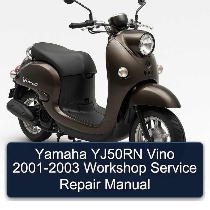 Yamaha YJ50RN Vino 2001-2003 Workshop Service Repair Manual 