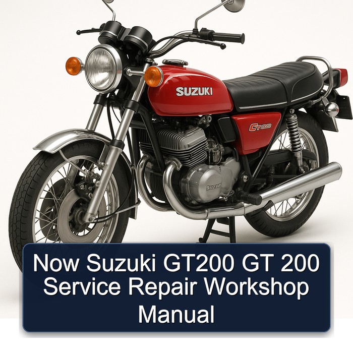 Now Suzuki GT200 GT 200 Service Repair Workshop Manual
