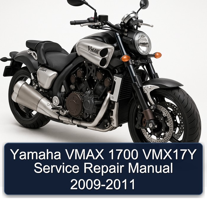 Yamaha VMAX 1700 VMX17Y Service Repair Manual  2009-2011
