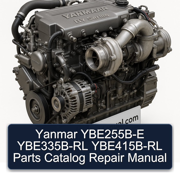 Yanmar YBE255B-E YBE335B-RL YBE415B-RL Parts Catalog Repair Manual