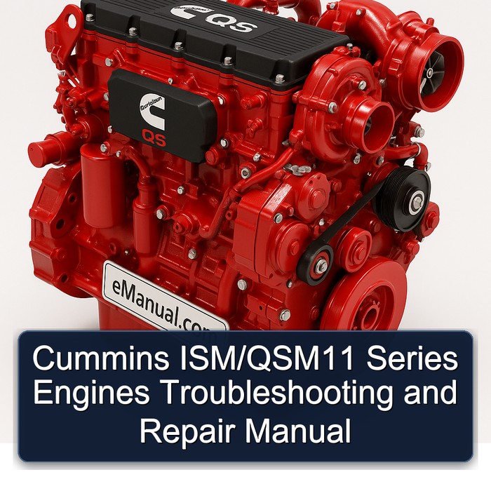 Cummins ISM/QSM11 Series Engines Troubleshooting and Repair Manual 