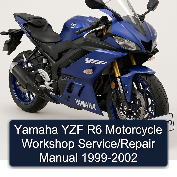 Yamaha YZF R6 Motorcycle Workshop Service/Repair Manual 1999-2002