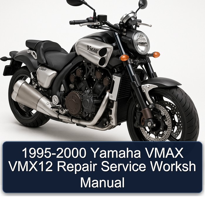1995-2000 Yamaha VMAX VMX12 Repair Service Worksh Manual
