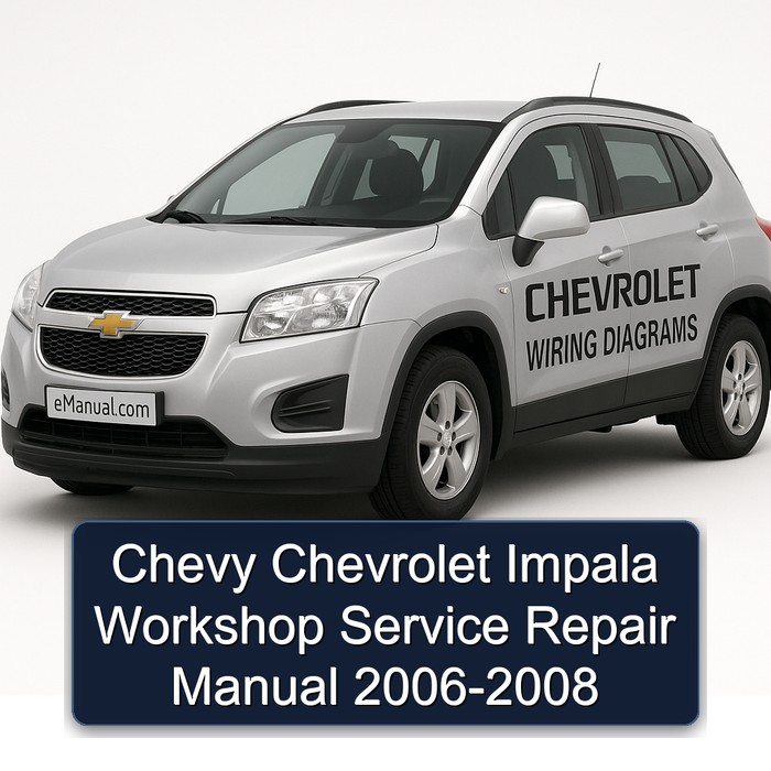 Chevy Chevrolet Impala Workshop Manual de servicio y reparación 2006-2008