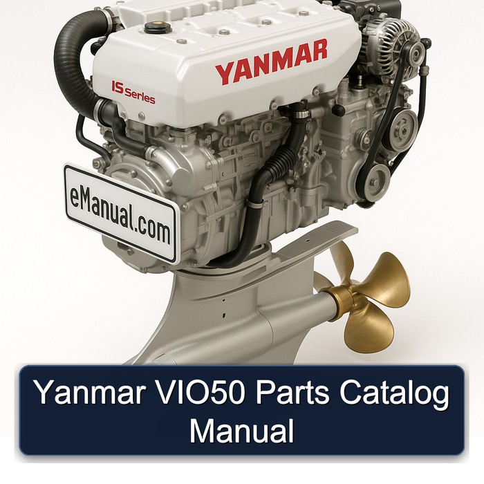 Yanmar VIO50 Parts Catalog Manual 