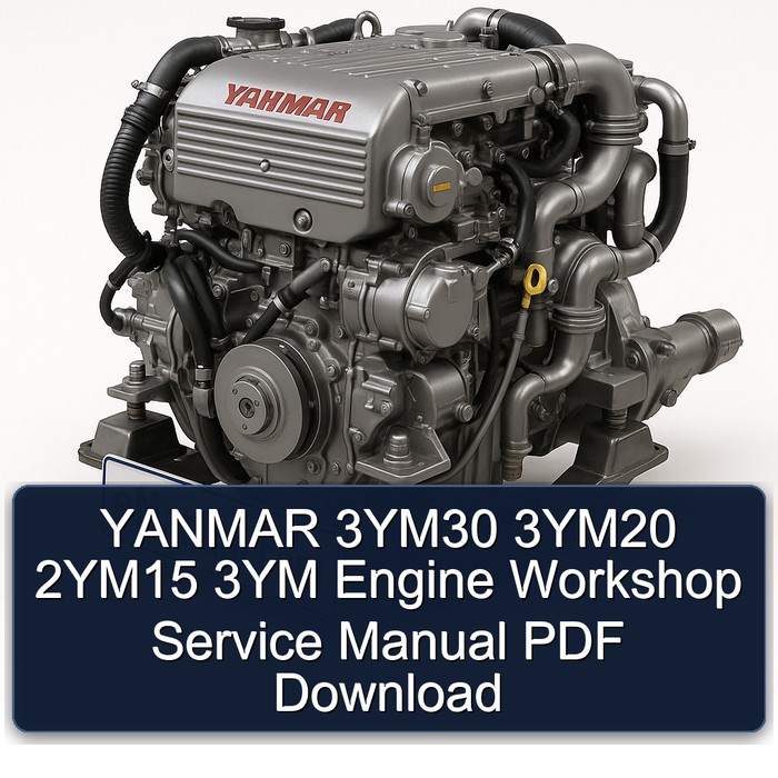 YANMAR 3YM30 3YM20 2YM15 3YM Engine Workshop Service Manual PDF Download