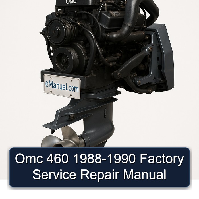 Omc 460 1988-1990 Factory Service Repair Manual
