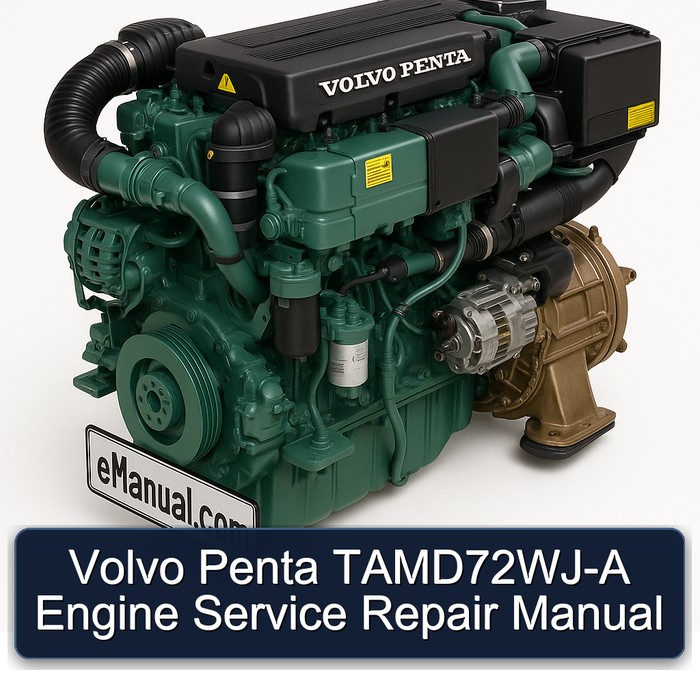 Volvo Penta TAMD72WJ-A Engine Service Repair Manual 