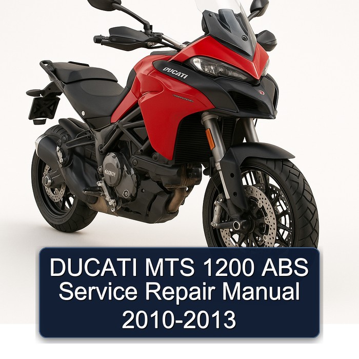 DUCATI MTS 1200 ABS Service Repair Manual 2010-2013