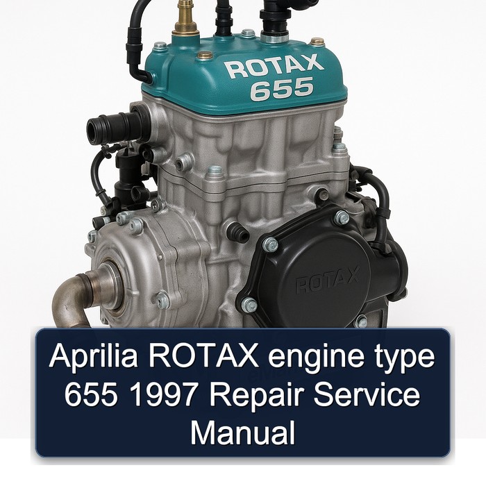 Aprilia ROTAX engine type 655 1997 Repair Service Manual
