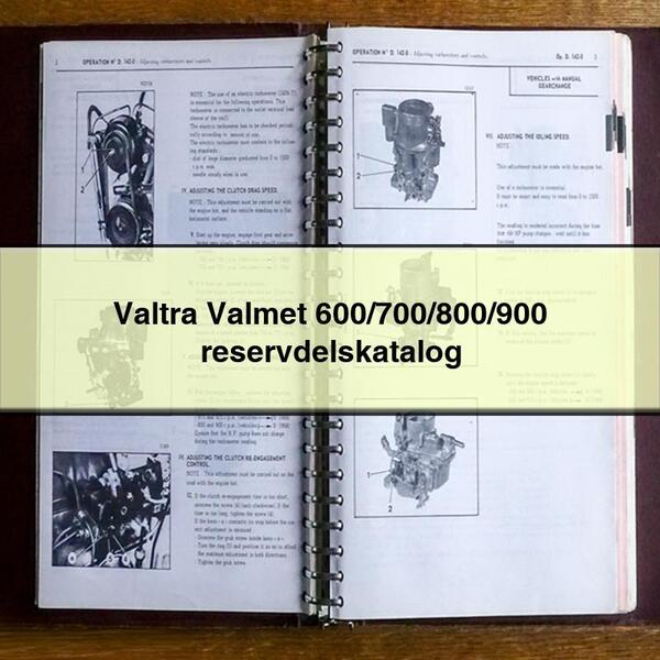 Catálogo de Repuestos Valtra Valmet 600/700/800/900