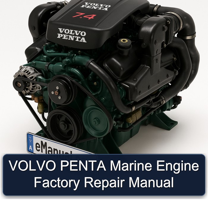 VOLVO PENTA Marine Engine Factory Repair Manual