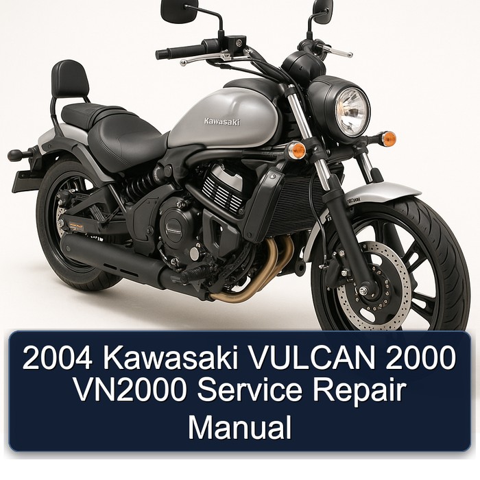 2004 Kawasaki VULCAN 2000 VN2000 Service Repair Manual
