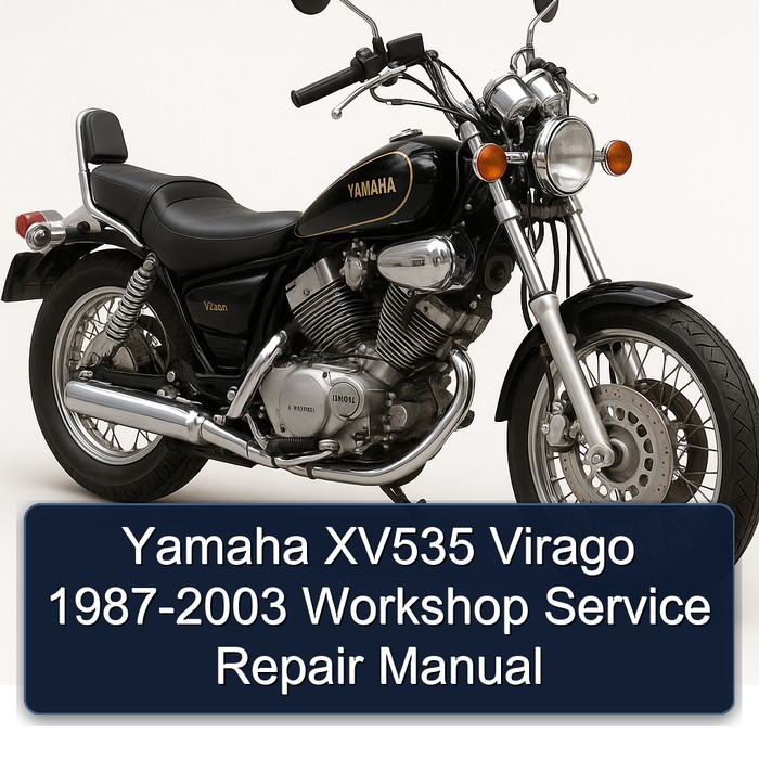 Yamaha XV535 Virago 1987-2003 Workshop Service Repair Manual 