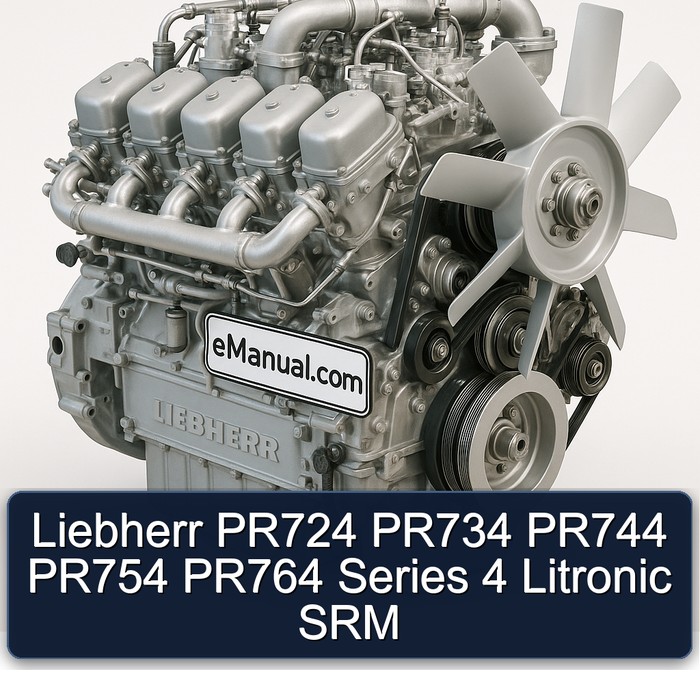 Liebherr PR724 PR734 PR744 PR754 PR764 Series 4 Litronic SRM