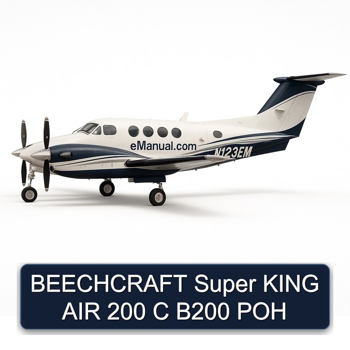 BEECHCRAFT Super KING AIR 200 C B200 POH