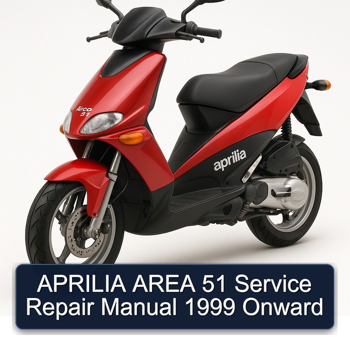 APRILIA AREA 51 Service Repair Manual 1999 Onward