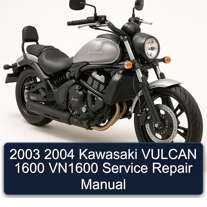 2003 2004 Kawasaki VULCAN 1600 VN1600 Service Repair Manual
