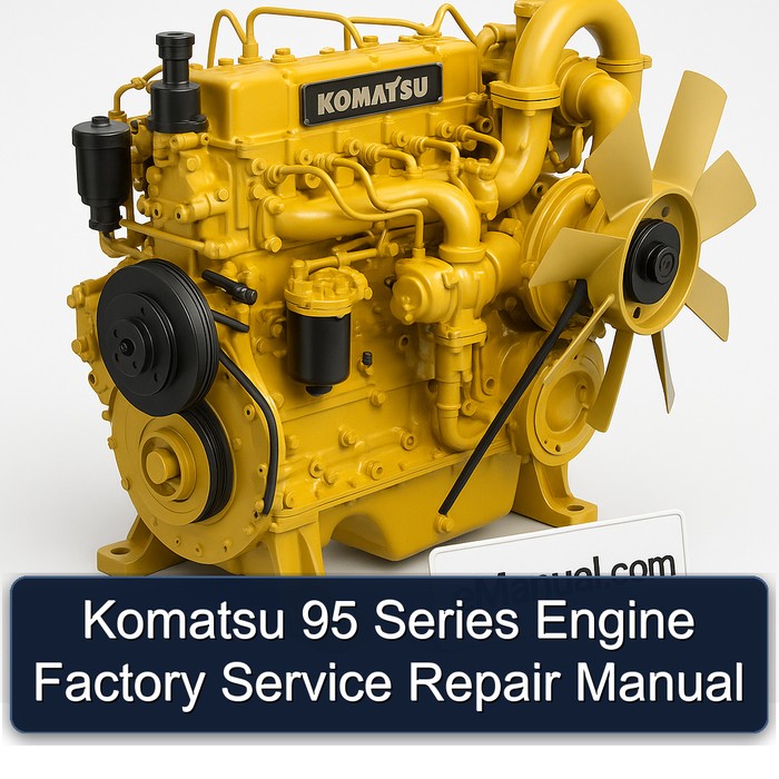 Komatsu 95 Series Engine Factory Service Repair Manual 