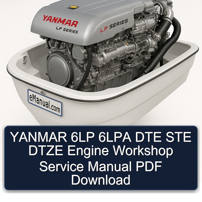 YANMAR 6LP 6LPA DTE STE DTZE Engine Workshop Service Manual PDF Download