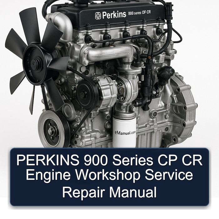 Manual de Reparación y Servicio de Taller para Motores Perkins Serie 900 CP CR