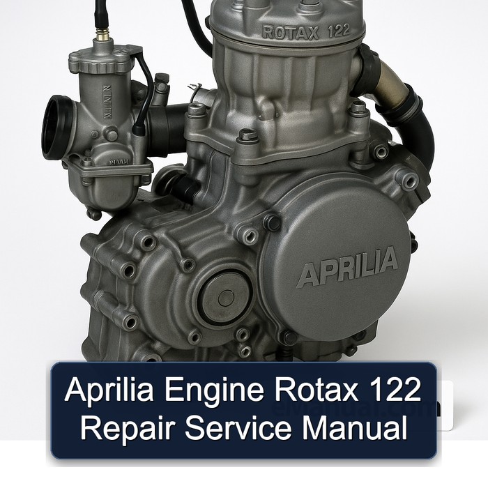 Aprilia Engine Rotax 122 Repair Service Manual 