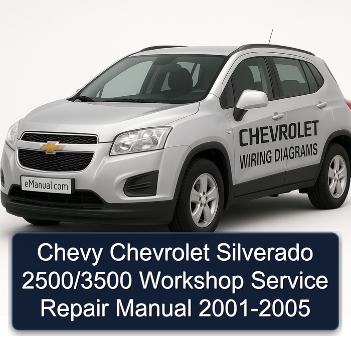 Chevy Chevrolet Silverado 2500/3500 Workshop Manual de servicio y reparación 2001-2005