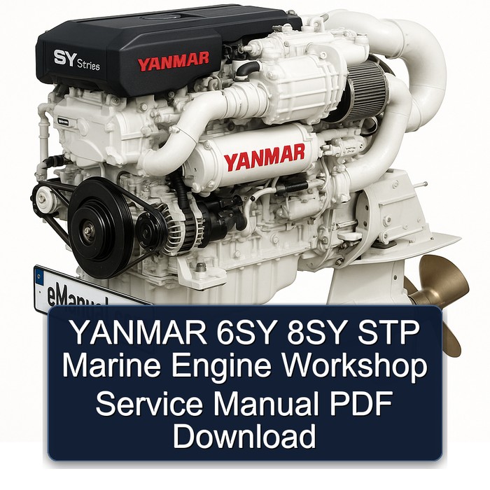 YANMAR 6SY 8SY STP Marine Engine Workshop Service Manual PDF Download