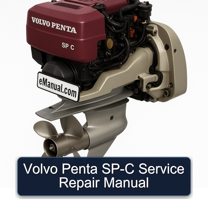 Volvo Penta SP-C Manual de servicio y reparación