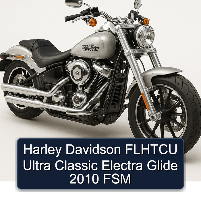Harley Davidson FLHTCU Ultra Classic Electra Glide 2010 FSM