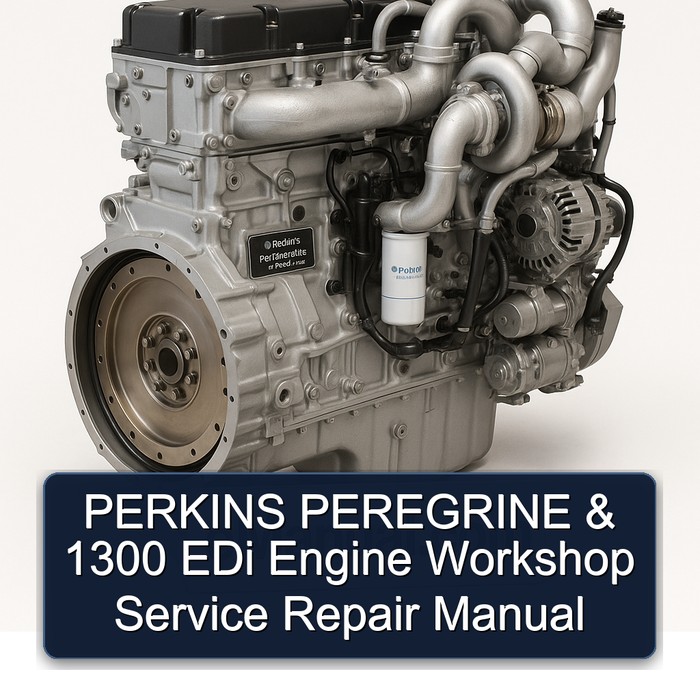 Manual de Reparación y Servicio del Motor Perkins Peregrine 1300 EDi