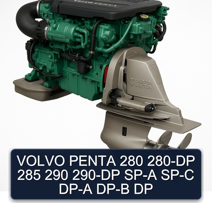 VOLVO PENTA 280 280-DP 285 290 290-DP SP-A SP-C DP-A DP-B DP