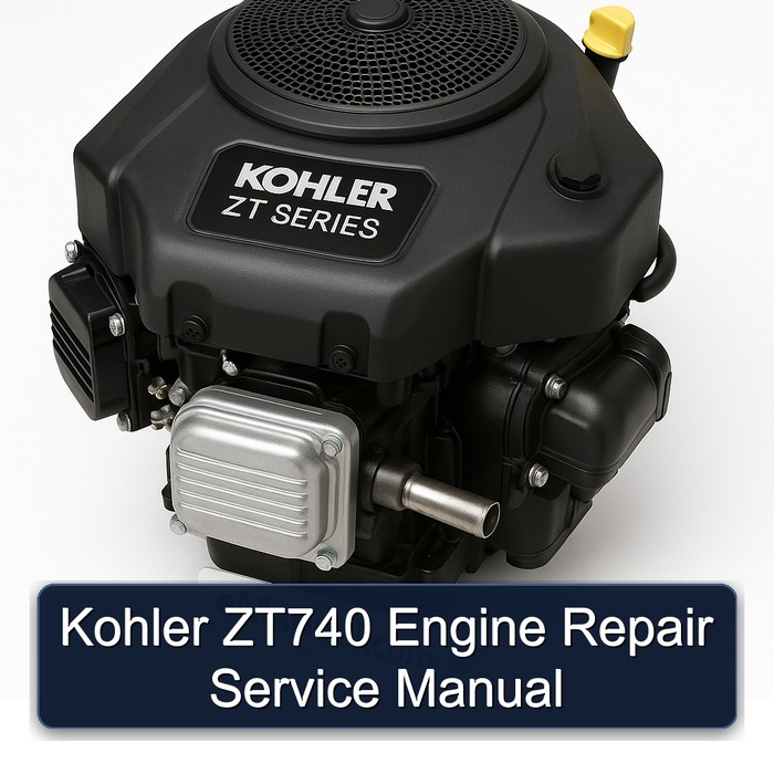 Kohler ZT740 Motor Reparaturhandbuch