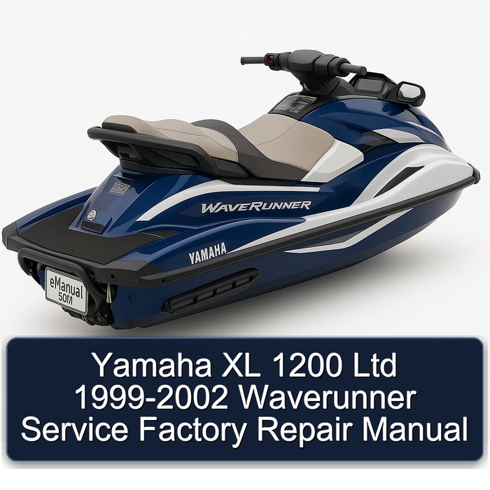 2002 Yamaha XL 1200 Ltd Waverunner Workshop Service Repair Manual PDF Download