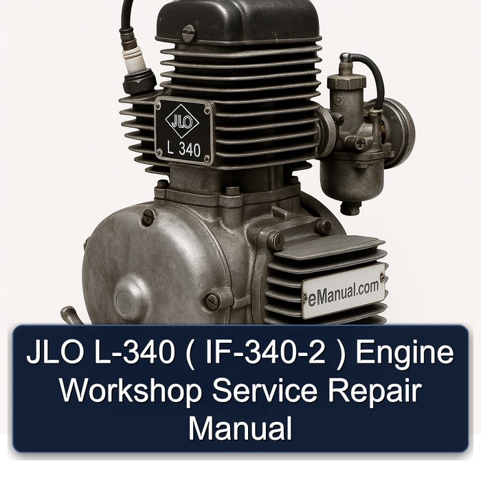 Manual de Reparación y Servicio del Taller para Motor JLO L-340 (IF-340-2)