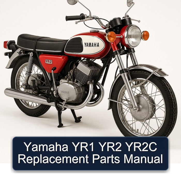 Yamaha YR1 YR2 YR2C Replacement Parts Manual