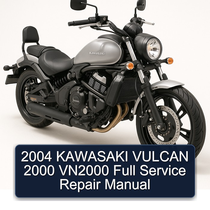 2004 KAWASAKI VULCAN 2000 VN2000 Full Service Repair Manual