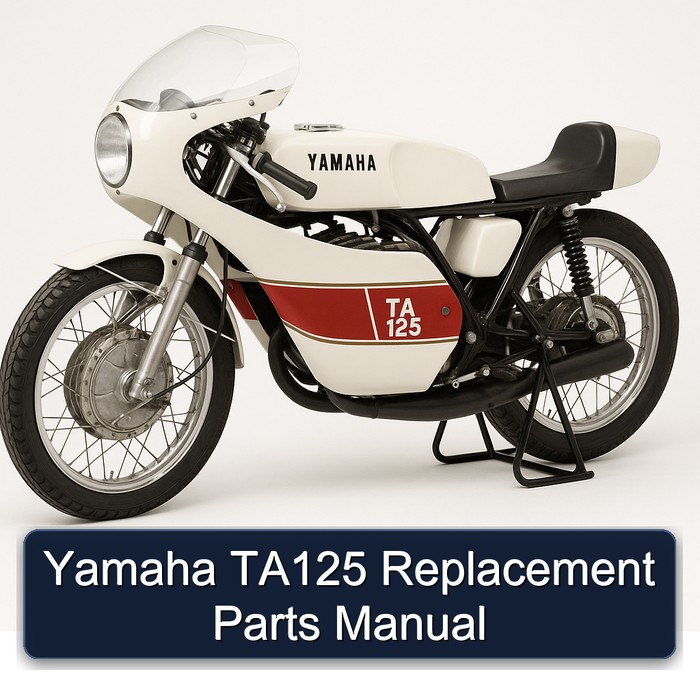 Yamaha TA125 Replacement Parts Manual