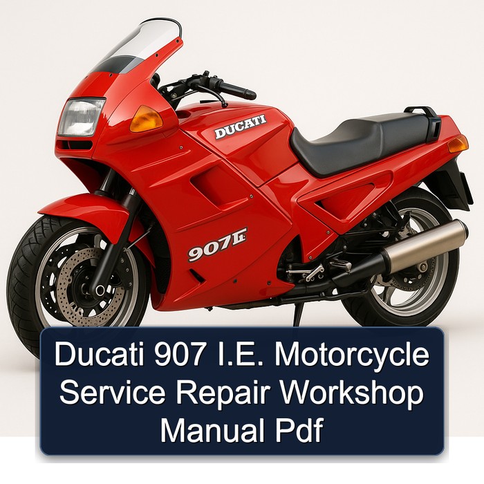 Ducati 907 I.E. Motorcycle Service Repair Workshop Manual Pdf