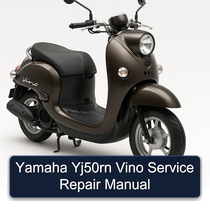 Yamaha Yj50rn Vino Manual de servicio y reparación