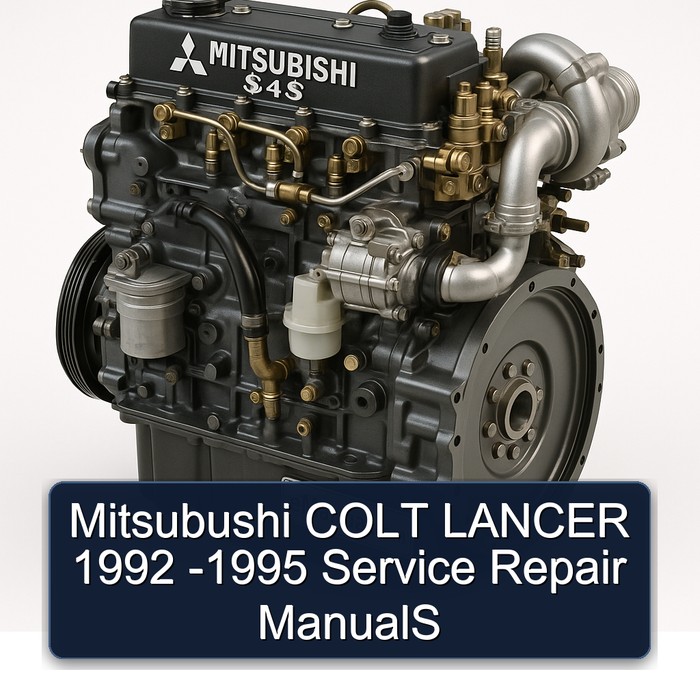 Mitsubushi COLT LANCER 1992 -1995 Manual de servicio y reparaciónS
