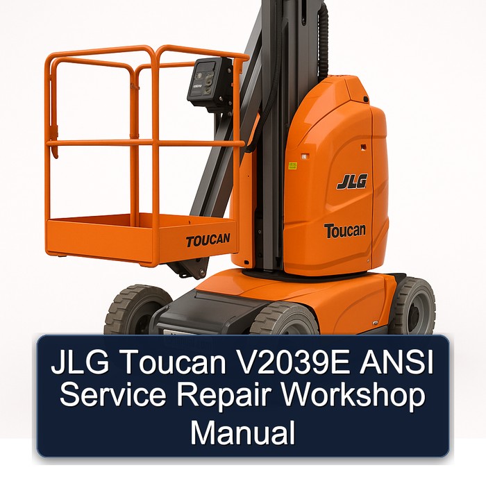 Jlg Toucan V2039E Ansi Workshop Service Repair Manual PDF Download