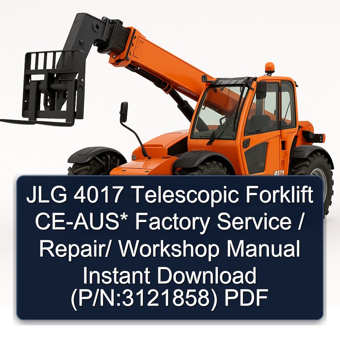 Manual de Servicio y Reparación JLG 4017 (PDF)