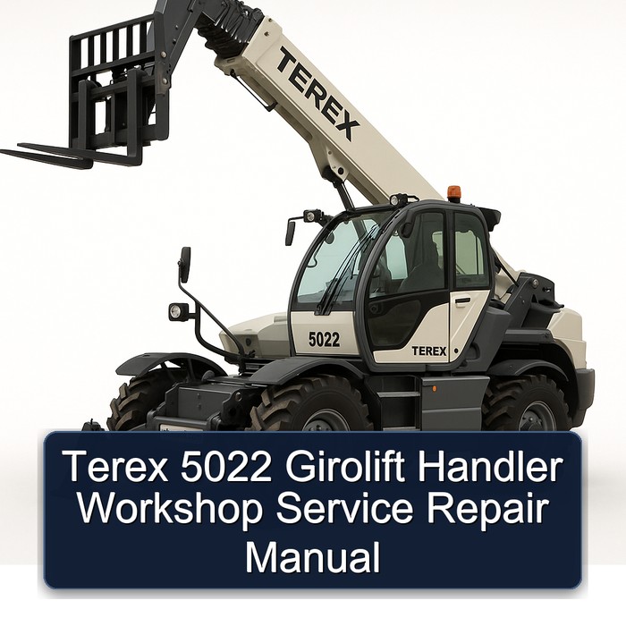Terex 5022 Girolift Handler Workshop Service Repair Manual 