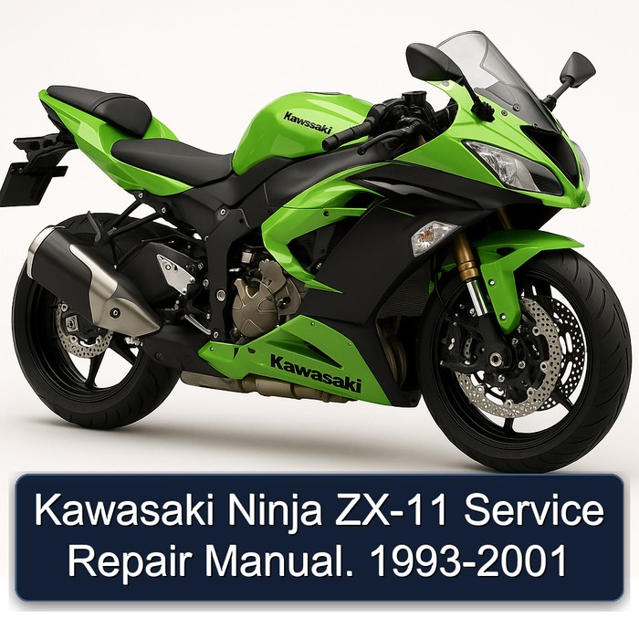 Kawasaki Ninja ZX-11 Manual de servicio y reparación. 1993-2001
