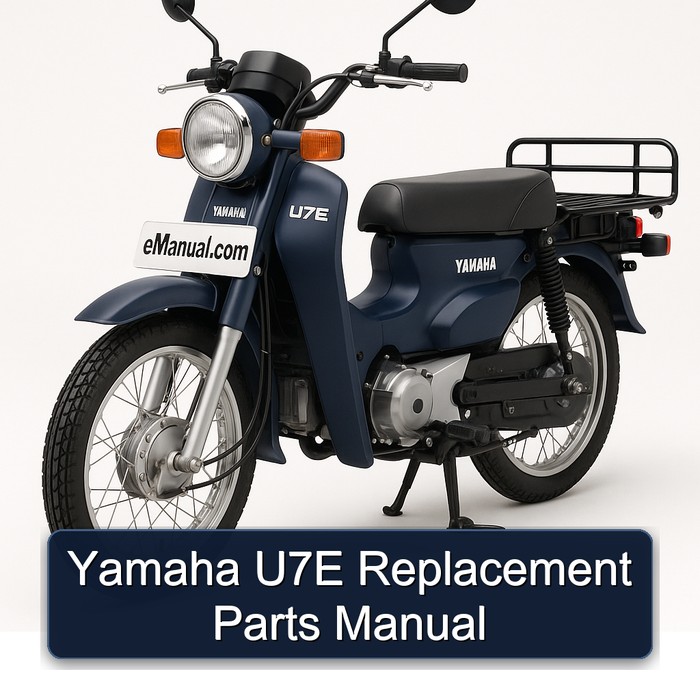 Yamaha U7E Replacement Parts Manual